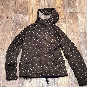 DC snowboarding Jacket  brown S